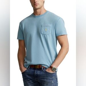 Polo Ralph Lauren Blue Classic Fit Jersey Pocket T-Shirt Men’s XL Short Sleeve